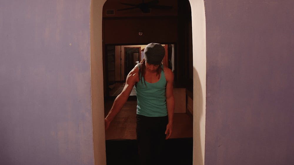 Low Hand on the Door Frame - Starting Stretch Position